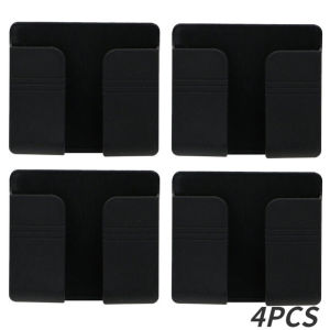 4Pcs Wall Mounted Storage Box Multifunction Punch Free Organizer TV Remote Control DIY Mobile Phone Plug Charging Holder