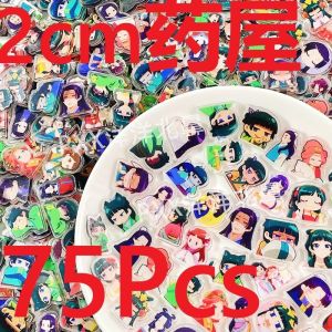 75Pcs Anime The Apothecary Diaries Kusuriya no Hitorigoto Acrylic Patch Maomao DIY Bag Jewelry Crafts Accessories