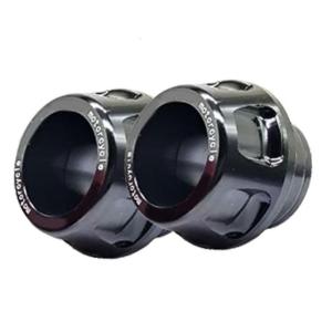 1 Pair Lightweight Anti Drop Motorcycle Forks Aluminum Alloy Precise Machined Suitable For Everyday Riding Crash Defense