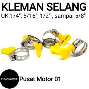 Klem Kuping Klem Selang Kompressor Klem Kompresor Klem Selang 1/4" 5/16" 3/8" 1/2" Sampai 5/8"
