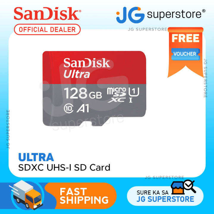 SanDisk Ultra MicroSD SDSQUAB 64GB 128GB SDXC UHS-I U1 Class 10 A1
