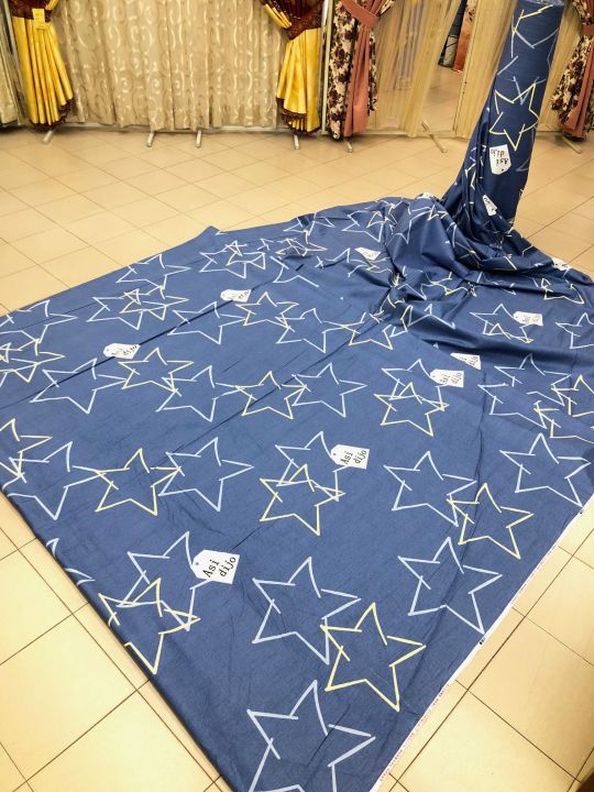 Kain Cotton Cadar Bidang 92 inci Lebar [1 Kuantiti = 0.5 Meter]
