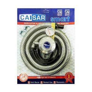 CAISAR Smart Selang Paket Regulator Cocok Utk Tabung LPG 3kg 12kg Bright Gas AMAN MURAH BER SNI PE 1
