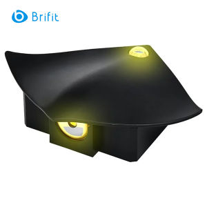 Brifit Đèn cảm biến cơ thể con người Manta Ray Đèn ngủ LED Đèn tường cảm biến chuyển động không dây Thích hợp cho phòng ngủ/Cầu thang/Phòng khách/Tủ quần áo/Tủ (Ánh sáng ấm áp/Ánh sáng trắng)