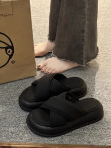 [Free Shipping] WomenS Office Slippers Suitable For Autumn Wear Stylish And Chic New Design Platform Sole Perfect For The Beach