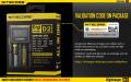 Nitecore D2 Digicharger LCD Display Battery Charger Malaysia UK Plug. 