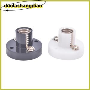 [Duola] ที่ยึดสกรู E10ฐานโคมไฟแบนชิ้นส่วนทดสอบลูกปัดไฟฟ้าฟิสิกส์แบบทำมือ