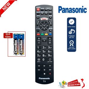 Điều khiển tivi Panasonic TV Hàng chính hãng [ BH đổi mới Tặng kèm pin ] Remote bấm từ xa tivi panasonic TX-L32ET5B TX-L32ET5E TX-L32ET5Y TX-L32ETW5 TX-L37ET5B TX-L37ET5E TX-L37ET5Y TX-L37ETW5 TX-L42ET5B TX-L42ET5E TX-L42ET5Y TX-L42ETW5 TX-L4