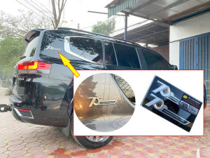 Logo Kỷ Niệm 70 Năm Dán Đuôi Xe Land Cruiser LC300 2023 2024 2025 2026 - Logo Dán Sau Xe LC300