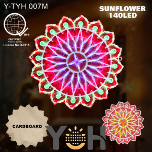 Yeestellar Christmas Lights Outdoor Decoration (Flashing) Set Decorations Electric Cardboard Christmas LED Lanterns/Colored Lights Seasonal Lighting Indoor Decoration Low Voltage Strong Light with 8 Modes