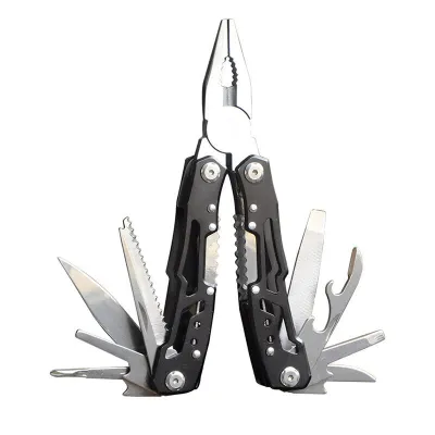 Multi functional folding pliers All steel band lock functional combination tool Folding pliers Home outdoor survival