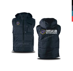 Rompi Dishub Dinas Perhubungan custom harian kerja tebal 3 lapis keren terbaru desain sendiri bisa