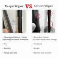 Hyundai Santa Fe Wiper Blade for (Select Your Model) STA FE SUV Car Window Wipers Set (silicone banana Front / original Rear) by Kuapo wifer. 