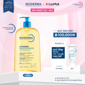 Dầu tắm giúp làm sạch làm dịu và dưỡng ẩm dành cho da khô da nhạy cảm Atoderm Huile De Douche 1L