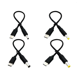 DC35135/4017/5521/5525 to Type C Charging Cable Cord 4 Tip Option for Mobile Devices Headphone 36W Power Capacity