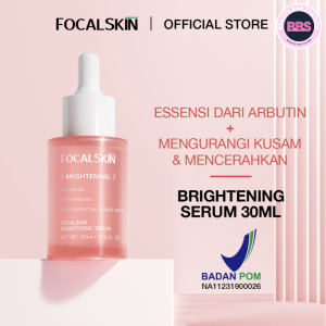 FOCALSKIN Brightening Serum And 7 Days 3% Niacinamide +3% Arbutin 30ml | FOCALSKIN Serum Wajah Mencerahkan
