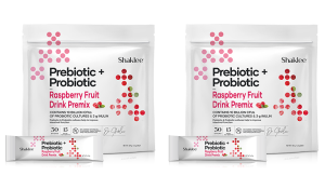 Shaklee Prebiotic + Probiotic Raspberry Fruit Drink Premix 30 Sticks 嘉康利 exp2027