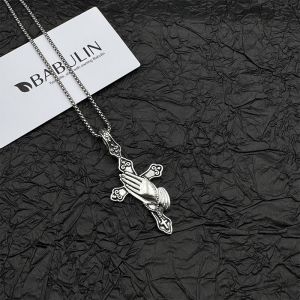 BABULIN Prayer Cross necklace Fashion jewelry for men and women