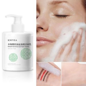 500g Women Salicylic Acid Cleanser Amino Acid Facial Cleanser Oil Control Foam Cleanser Men