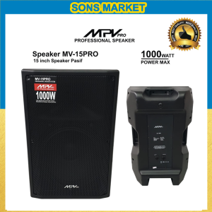 SPEAKER PASIF MPV MV-15PRO 15 Inch 15in ORIGINAL 1 PCS FULL RAM 15inch