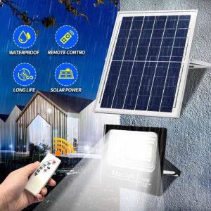 Đèn năng lượng mặt trời 200w 500w Đèn Năng Lượng Mặt Trời 200W Siêu Tiết Kiệm Điện Năng Đèn