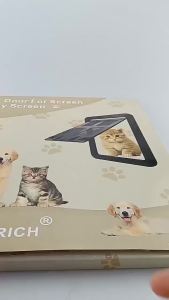 Indoor Cat Gate Mesh High Cat Gates Screen Hanging Magnet Positioning Cats Gate Window Entry Exit Kitten Flap DoorSupplies