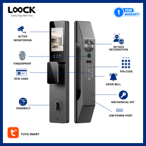 LOOCK F20 SMART DOOR LOCK - Smart Digital Lock for Maindoor | Keyless Entry Smart Lock