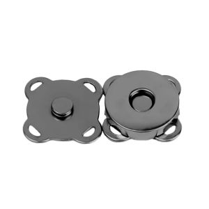 5/10Sets Magnetic Snap Fasteners Clasps Buttons Handbag Purse Wallet Craft Bags Parts Mini Adsorption Buckle 14/18mm