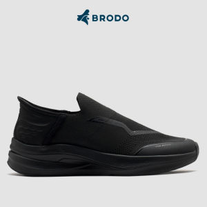 BRODO - Sneakers Forte Slip On Full Black