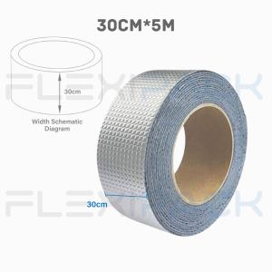 Aluminium Foil Waterproof Tape Self Adhesive Tape Butyl Tape Crack Repair Wall Gam Bumbung Gam Kuat 防水修补万能胶