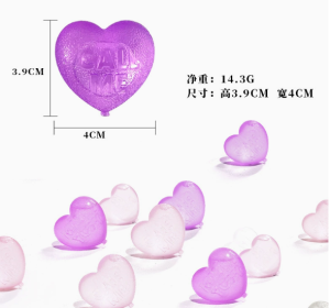 Heart-shaped 15pcs Ice Cube Plastic Cartoon Ice Tray Ice Hockey To Cool Down Iced Cola Whiskey Recyclable Home Bar Cooling Tool15 件装心形冰块塑料卡通冰盘冰球冷却冰可乐威士忌可回收家用
