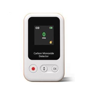 High CO Detector Adjustable Sound Alert Thresholds Digital Screen Display Travel Friendly For Indoor Outdoor