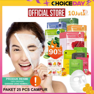 [PAKET 12 PCS] Masker Wajah ROREC BIOAQUA Sheet Face Mask BPOM
