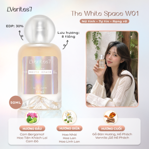 Bộ Sưu Tập 5 Hương Nước Hoa VERITES The White Space EDP 30% 50ml