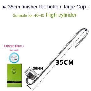 CARING PETS 304 Stainless Steel Fish Tank CO2 Diffuser Easy to Use High Dissolving Rate Carbon Dioxide System Fish Tank CO2 Dissolver U-shaped Bubbler Fish Tank