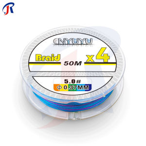 R.joy-Senar Pancing PE Line Original Warna Pelangi Rainbow Multicolored Tersedia Berbagai Ukuran Benang Pancing