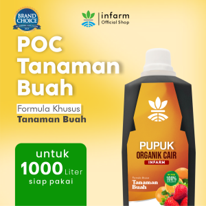 INFARM - Pupuk Infarm Tanaman Pupuk 2L Pupuk Kompos Pupuk Organik Cair Tanaman Buah Pupuk Buah Cair Pupuk Organik Cair POC Infarm Pupuk Buah Nutrisi Tanaman Buah