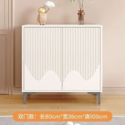 Sideboard Cabinet Bucket Cabinet Light Luxury Living Room Storage Cabinet Integrated Wall Cabinet Kitchen Cabinet 9y4g