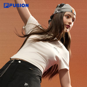 FILA FUSION  WORKWEAR METRO PORTAL Women Short Sleeve T-shirt (White)