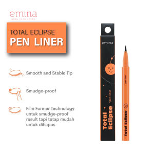 Emina Total Eclipse Pen Liner - Eyeliner Hitam Waterproof