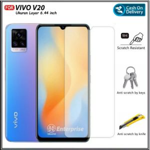 ALVA Promo Tempered Glass Vivo Y27S NFC Y17S V20 2020 Anti Gores Kaca Murah Pengiriman Cepat