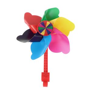 RGFV Bike Decoration Bike Accessories Colorful Pinwheel Kids Scooter Kids Bicycle Baby Cart Pinwheel Children Bike Pinwheel Bicycle Handlebar Pinwheel Flower Pinwheel Bike Windmill Decoration