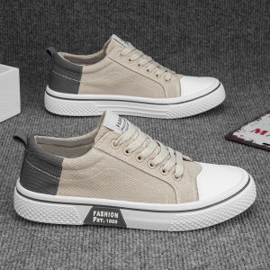 AU Teenagers canvas shoes 2026 New summer breathable flat low-top canvas shoes trendy and versatile casual shoes with a stylish design
