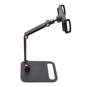 Adjustable Aluminum Portable Monitor Stand For 4.7inch-18inch Screens Phones/Tablets With 360Rotation & AntiSlip Base