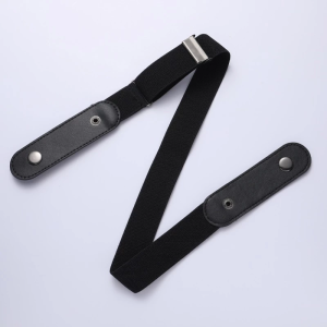 Lazy People Blet Elastic Waist Belt for Women Men Buckle Free Adjustable Belt Stretch Belts for Jeans Pants