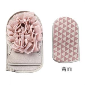 BOSSLU Sarung Tangan Mandi Scrubber Exfoliating Gosok Badan 2In1 2NN800