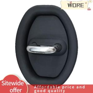 WORE 4ชิ้นโช้คอัพยางที่นั่งรถล็อคประตูรถบัฟเฟอร์แผ่นกันสะเทือน deadener เงียบอุปกรณ์ทดแทน