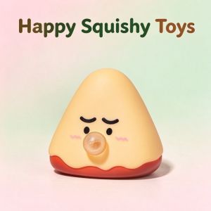 Squishy Toys Bubble Blowing Cheese Squeeze Cute Food Plastic Fidget Stress Relief Pocket Interactive Gift for girls