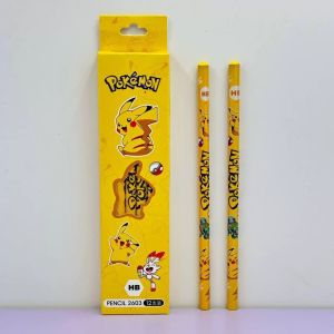 Capybara HB Pencil Students Kindergarten Round Pencil Writing Stationery卡皮巴拉hb铅笔小学生专用学习用品幼儿园安全无毒圆杆铅笔橡皮擦儿童练字写字笔文具初学者 A136