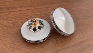 Bathtub Plug Anti-clogging Drain Wash Basins Sink Drain Stopper Push-type Bounce Cores Shower Drain Hair Catcher